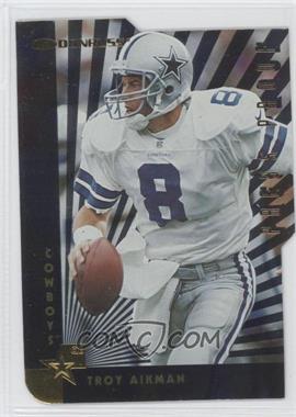 1997 Donruss - [Base] - Press Proof Gold Die-Cut #10 - Troy Aikman /500