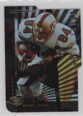 1997 Donruss - [Base] - Press Proof Gold Die-Cut #155 - Brent Jones /500