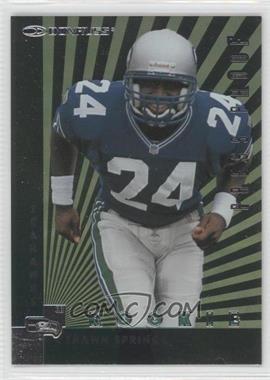 1997 Donruss - [Base] - Silver Press Proof #199 - Shawn Springs /1500