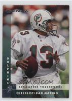 Checklist - Dan Marino [EX to NM]