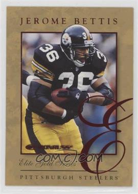 1997 Donruss - Elite Series - Gold Promos #17 - Jerome Bettis