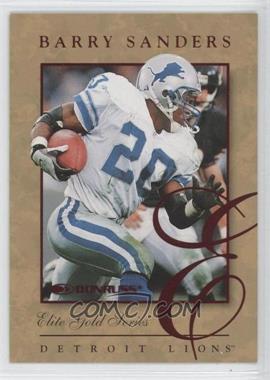 1997 Donruss - Elite Series - Gold #6 - Barry Sanders /2000