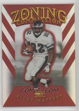 1997 Donruss - Zoning Commission - Promos #17 - Ricky Watters /5000