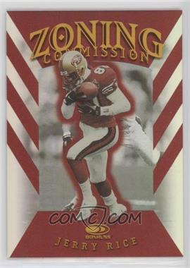 1997 Donruss - Zoning Commission - Promos #2 - Jerry Rice /5000