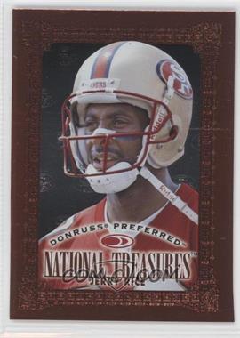 1997 Donruss Preferred - [Base] #133 - National Treasures - Jerry Rice