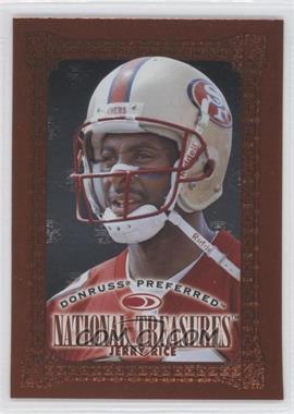 1997 Donruss Preferred - [Base] #133 - National Treasures - Jerry Rice