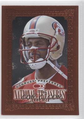 1997 Donruss Preferred - [Base] #133 - National Treasures - Jerry Rice