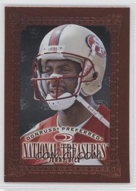 1997 Donruss Preferred - [Base] #133 - National Treasures - Jerry Rice