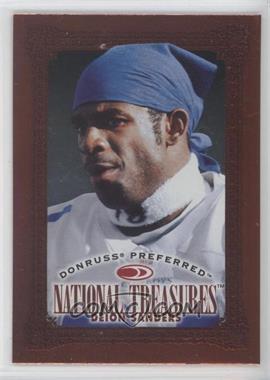 1997 Donruss Preferred - [Base] #135 - National Treasures - Deion Sanders