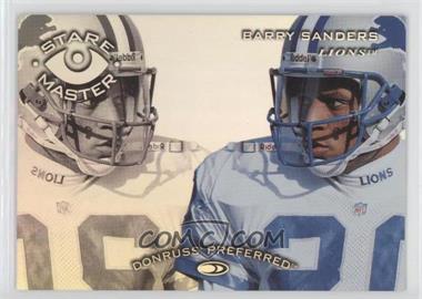 1997 Donruss Preferred - Stare Masters #10 - Barry Sanders /1500