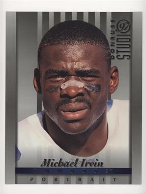 1997 Donruss Studio - [Base] - 8 x 10 #14 - Michael Irvin