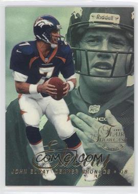 1997 Flair Showcase - [Base] - Row 2 #7 - John Elway