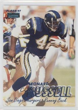 1997 Fleer - [Base] - Traditions Tiffany #338 - Leonard Russell