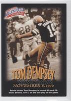 Tom Dempsey [Noted]