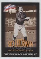 Sid Luckman