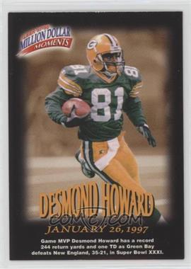 1997 Fleer - Million Dollar Moments Contest #30 - Desmond Howard