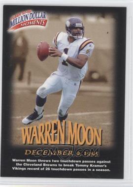 1997 Fleer - Million Dollar Moments Contest #40 - Warren Moon