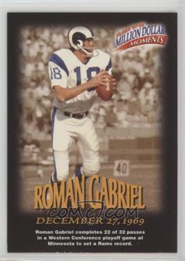 1997 Fleer - Million Dollar Moments Redemption #37 - Roman Gabriel