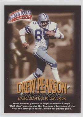 1997 Fleer - Million Dollar Moments Redemption #39 - Drew Pearson