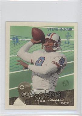 1997 Fleer Goudey II - [Base] - Goudey Greats #9 - Steve McNair /150