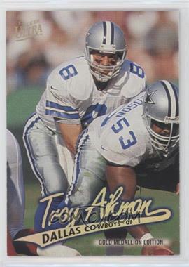 1997 Fleer Ultra - [Base] - Gold Medallion Edition #G138 - Troy Aikman