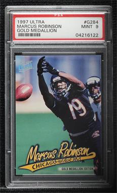 1997 Fleer Ultra - [Base] - Gold Medallion Edition #G284 - Marcus Robinson [PSA 9 MINT]