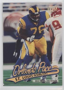 1997 Fleer Ultra - [Base] - Gold Medallion Edition #G298 - Orlando Pace [EX to NM]