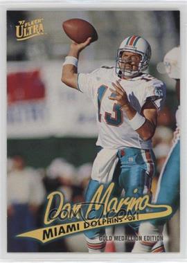 1997 Fleer Ultra - [Base] - Gold Medallion Edition #G3 - Dan Marino