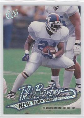 1997 Fleer Ultra - [Base] - Platinum Medallion Edition #P332 - Tiki Barber