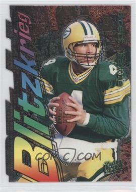 1997 Fleer Ultra - Blitzkrieg - Die-Cut #6 - Brett Favre