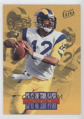 1997 Fleer Ultra - Play of the Game #9 - Tony Banks