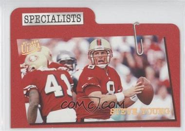 1997 Fleer Ultra - Specialists #18S - Steve Young