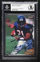 Tiki Barber [BAS BGS Authentic] #/1,500