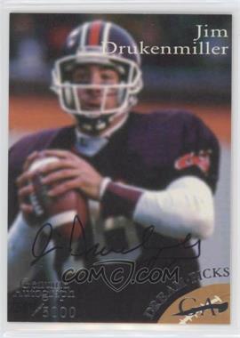 1997 Genuine Article Dream Picks - Autographs #M6 - Jim Druckenmiller /5000