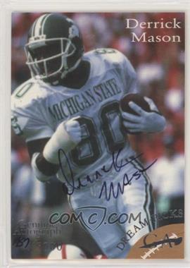 1997 Genuine Article Dream Picks - Autographs #M8 - Derrick Mason /5000