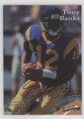 1997 Genuine Article Dream Picks - Autographs #R2 - Tony Banks /1500