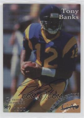 1997 Genuine Article Dream Picks - Autographs #R2 - Tony Banks /1500