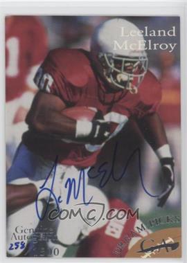 1997 Genuine Article Dream Picks - Autographs #R5 - Leeland McElroy /1500