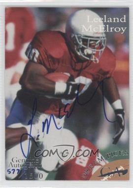 1997 Genuine Article Dream Picks - Autographs #R5 - Leeland McElroy /1500