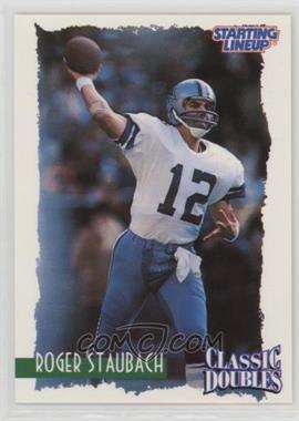 1997 Kenner Starting Lineup Classic Doubles - [Base] #12.2 - Roger Staubach