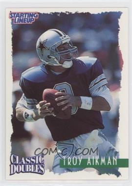 1997 Kenner Starting Lineup Classic Doubles - [Base] #8 - Troy Aikman