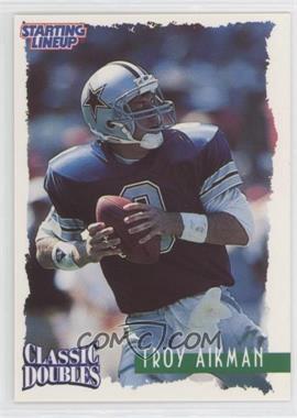 1997 Kenner Starting Lineup Classic Doubles - [Base] #8 - Troy Aikman