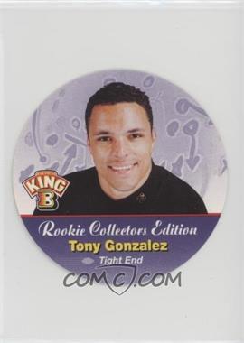 1997 King B Rookie Collectors Edition Discs - [Base] #12 - Tony Gonzalez