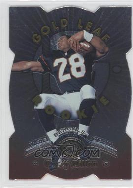 1997 Leaf - [Base] - Fractal Matrix Die-Cut #164 - Corey Dillon