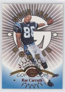 1997 Leaf - [Base] - Signature Proofs #159 - Rae Carruth /200