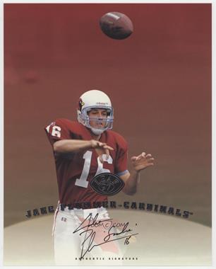 1997 Leaf Signature - 8 x 10 Jumbo - Authentic Signatures #_JAPL - Jake Plummer