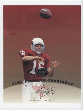 1997 Leaf Signature - 8 x 10 Jumbo - Authentic Signatures #_JAPL - Jake Plummer [Noted]