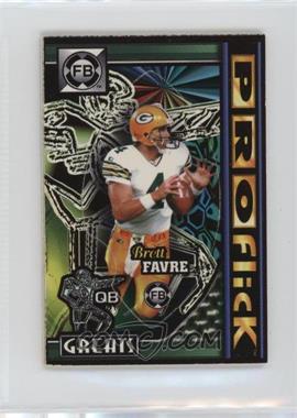 1997 PROflick FlickBall - QB Greats #QB5 - Brett Favre