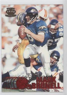1997 Pacific Crown Collection - [Base] - Red #185 - Mark Brunell