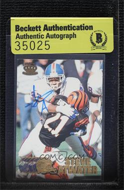 1997 Pacific Crown Collection - [Base] #112 - Steve Atwater [BAS Authentic]